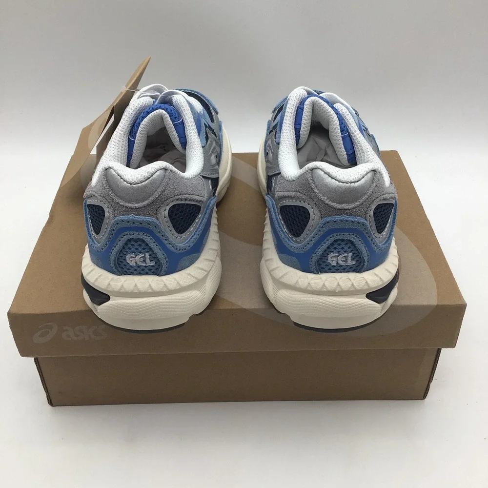 ASICS GEL-NYC PS Kids Independence Blue Gravel Sneakers 1204A176 Size K11 NEW